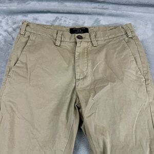 Matchstick Chino Pants Mens 29x30 Khaki Argus Business Stretch Trousers Golf